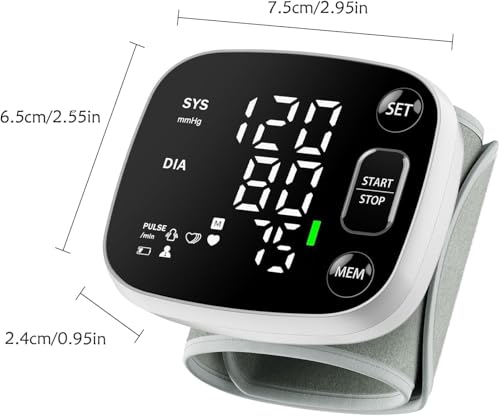 Wrist Blood Pressure Monitor