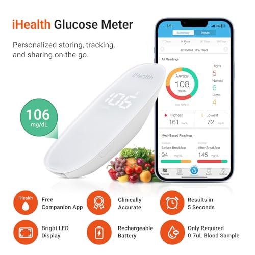 Wireless Blood Glucose Monitor Kit