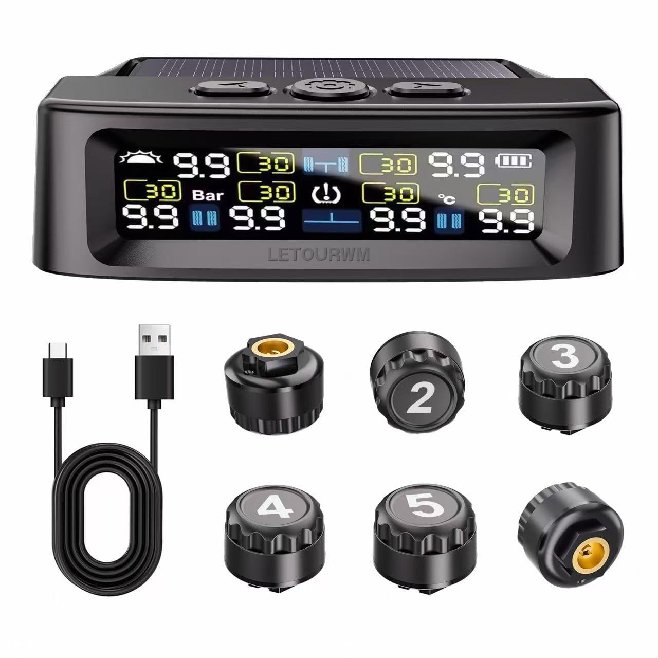 RV Tire Pressure Monitoring System