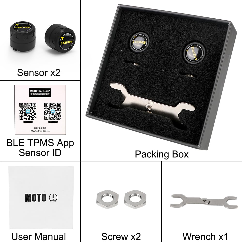 Motorcycle Tire Pressure Monitoring System