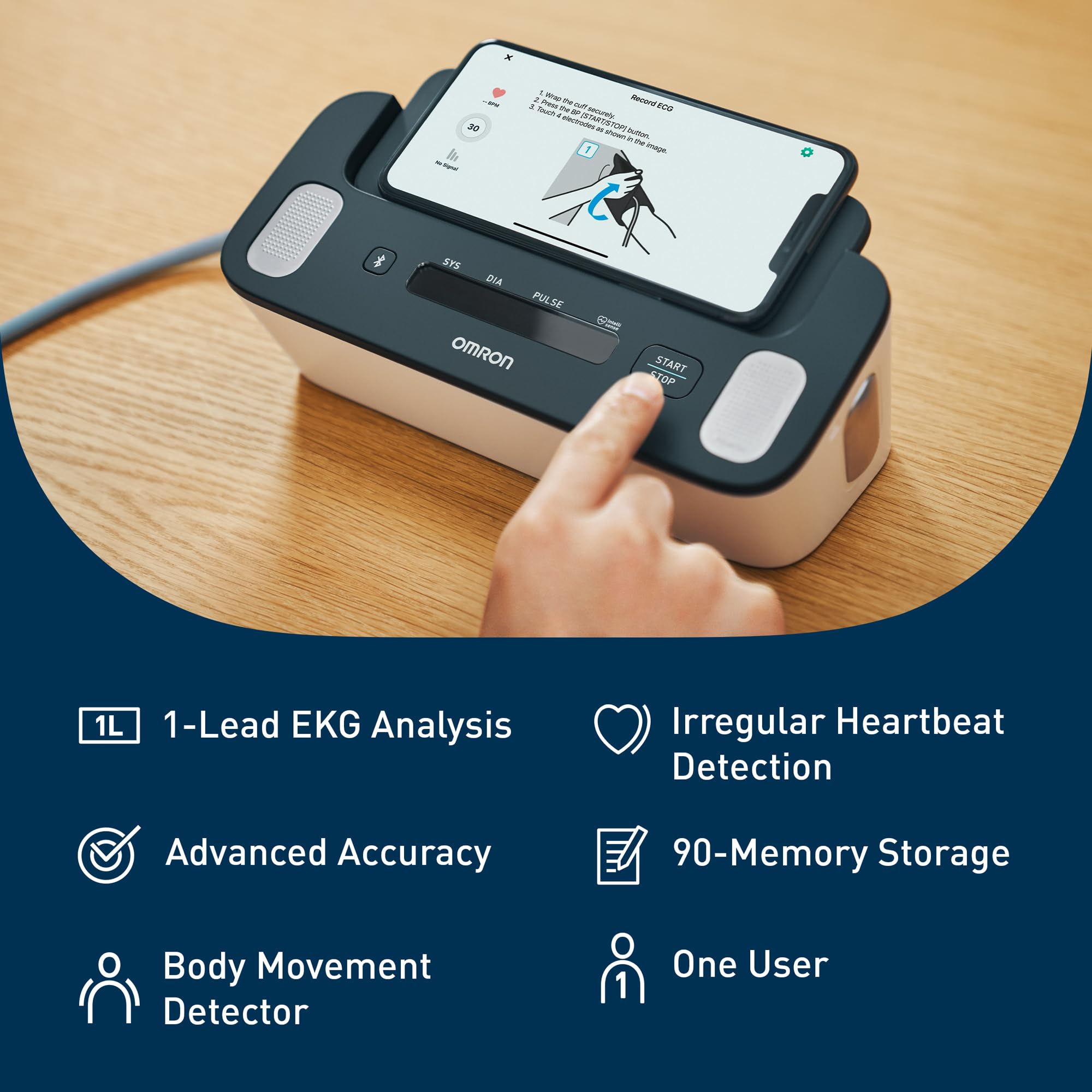 Blood Pressure & EKG Monitor