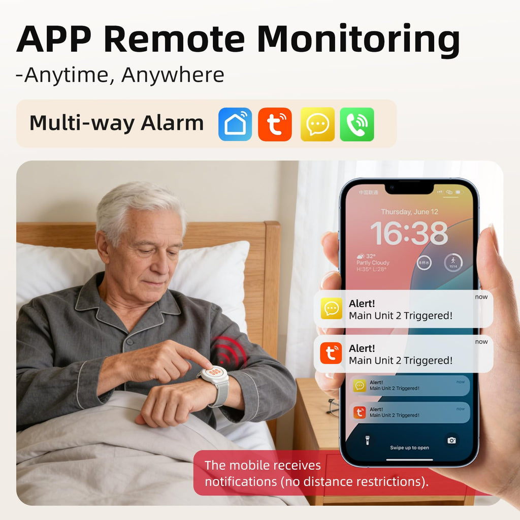 WiFi Caregiver Alert System