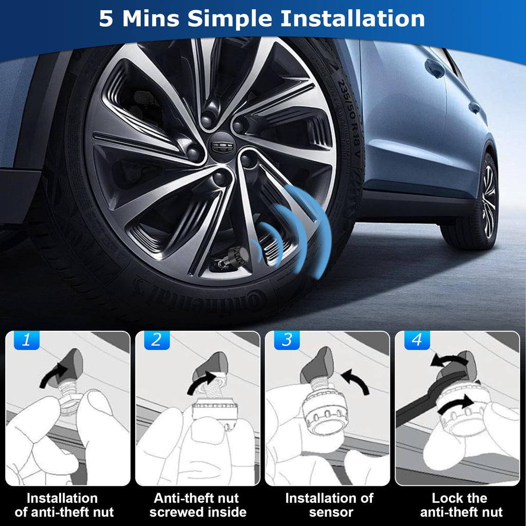 RV Tire Pressure Monitoring System