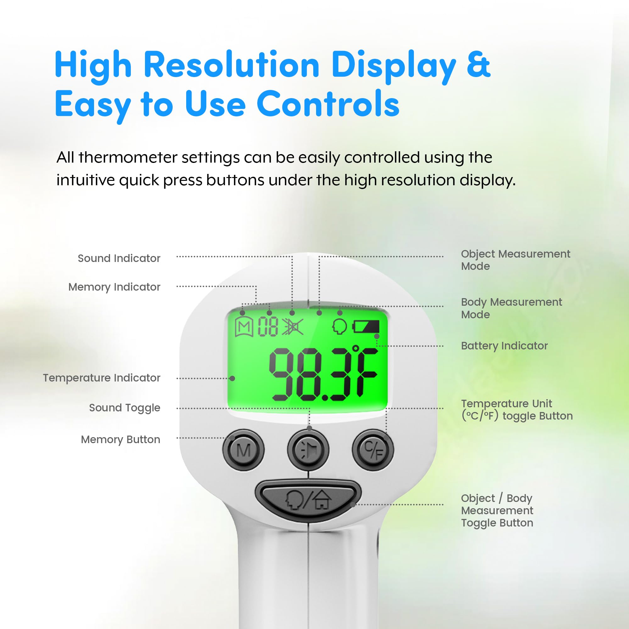 Forehead Thermometer
