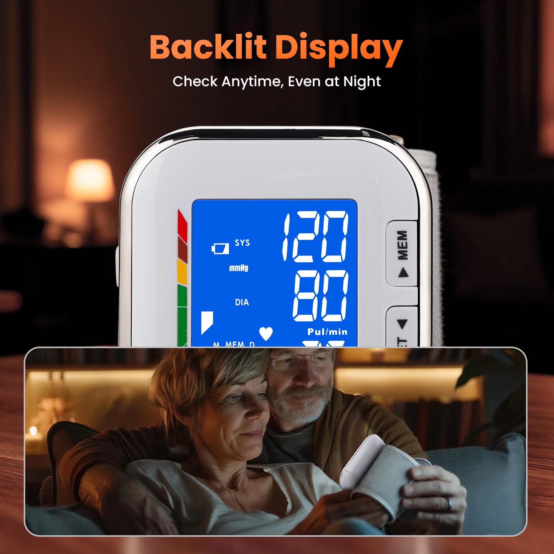 Wrist Blood Pressure Monitor
