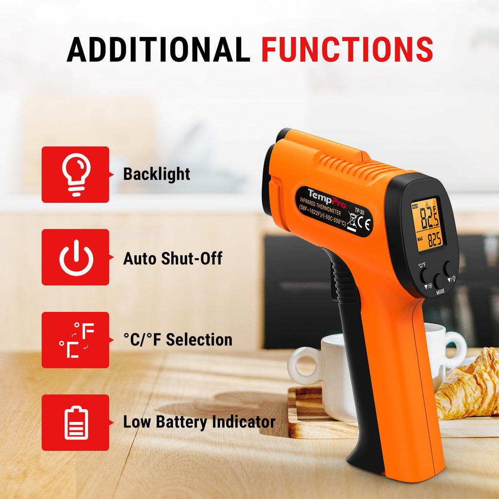 Infrared Thermometer Gun
