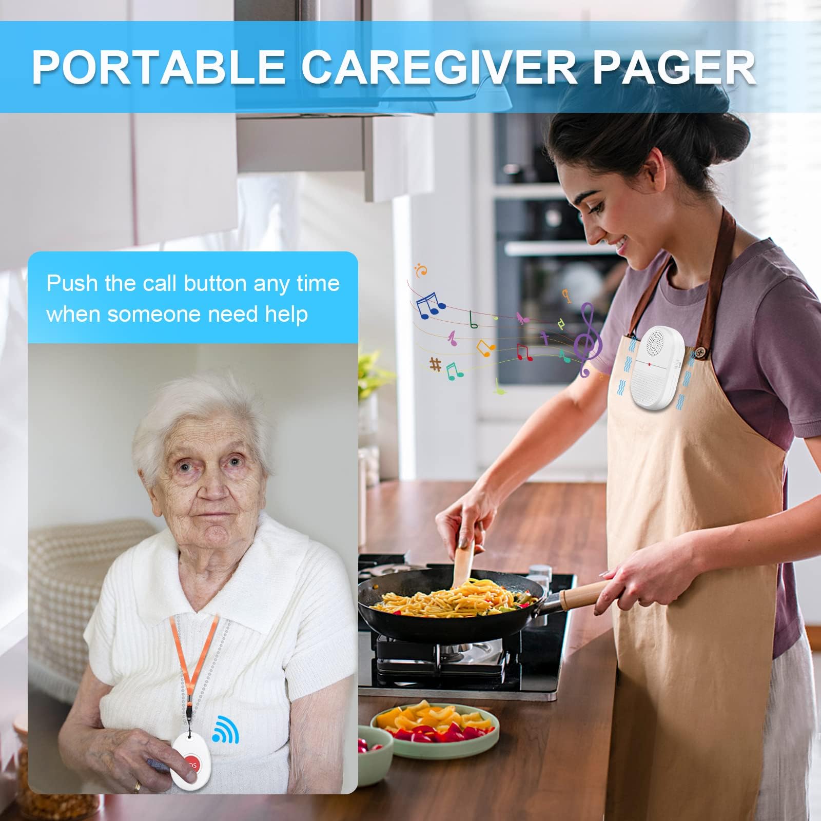 Wireless Caregiver Pager