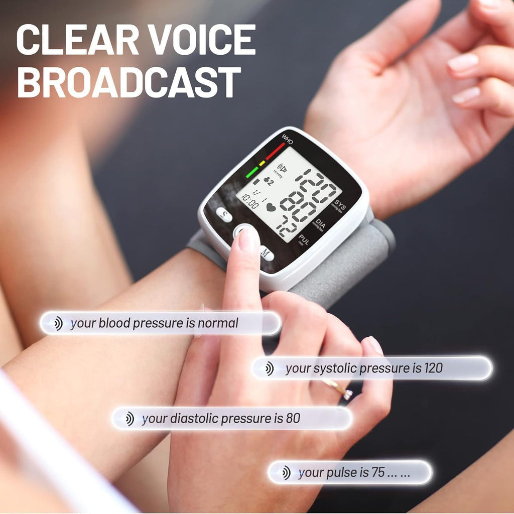 Digital Wrist Blood Pressure Monitor