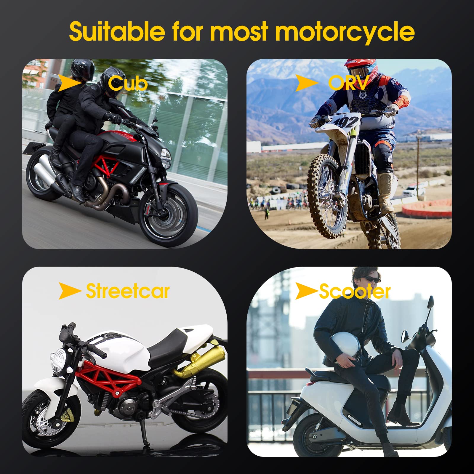 Motorcycle Tire Pressure Monitoring System