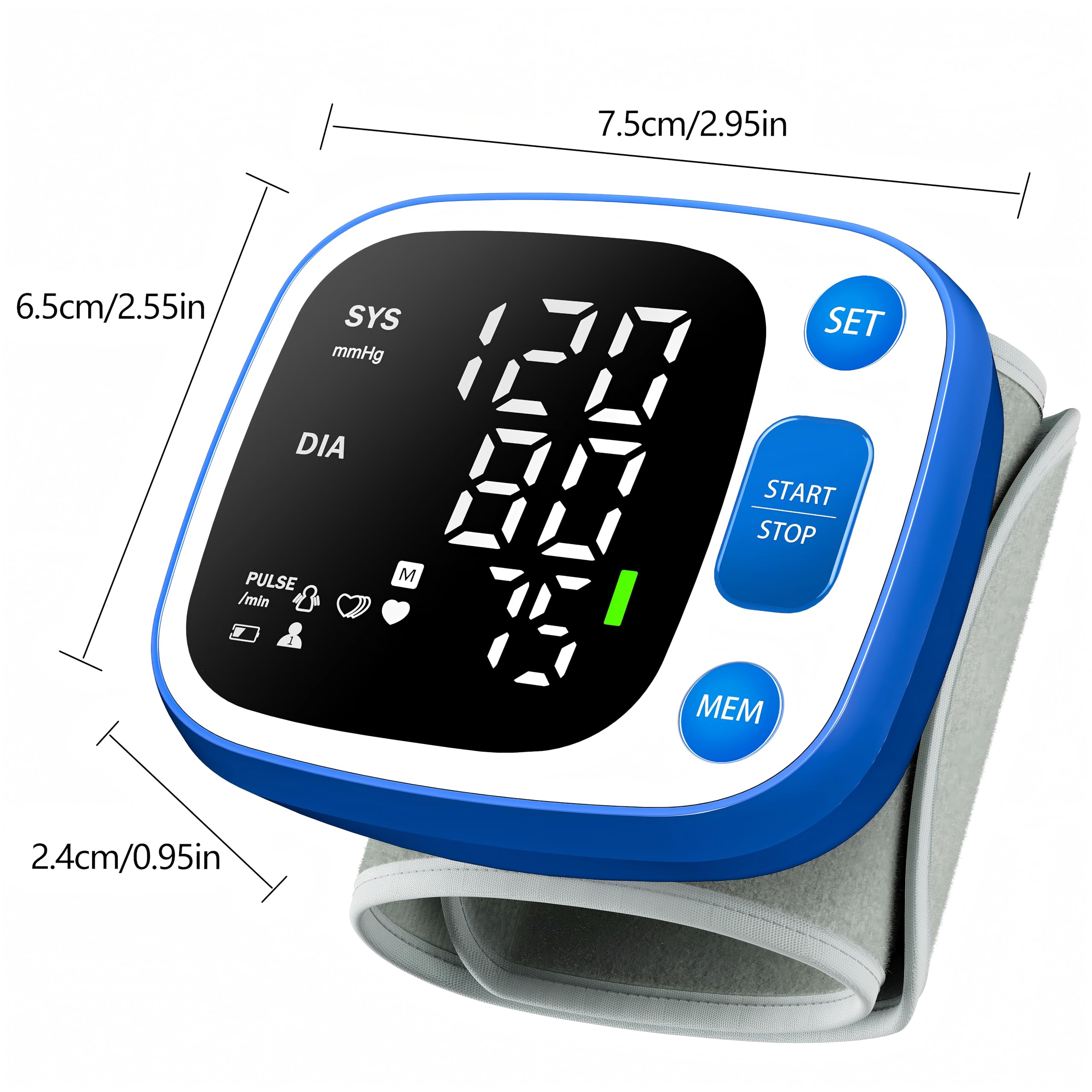 Wrist Blood Pressure Monitor