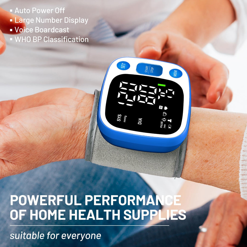 Wrist Blood Pressure Monitor
