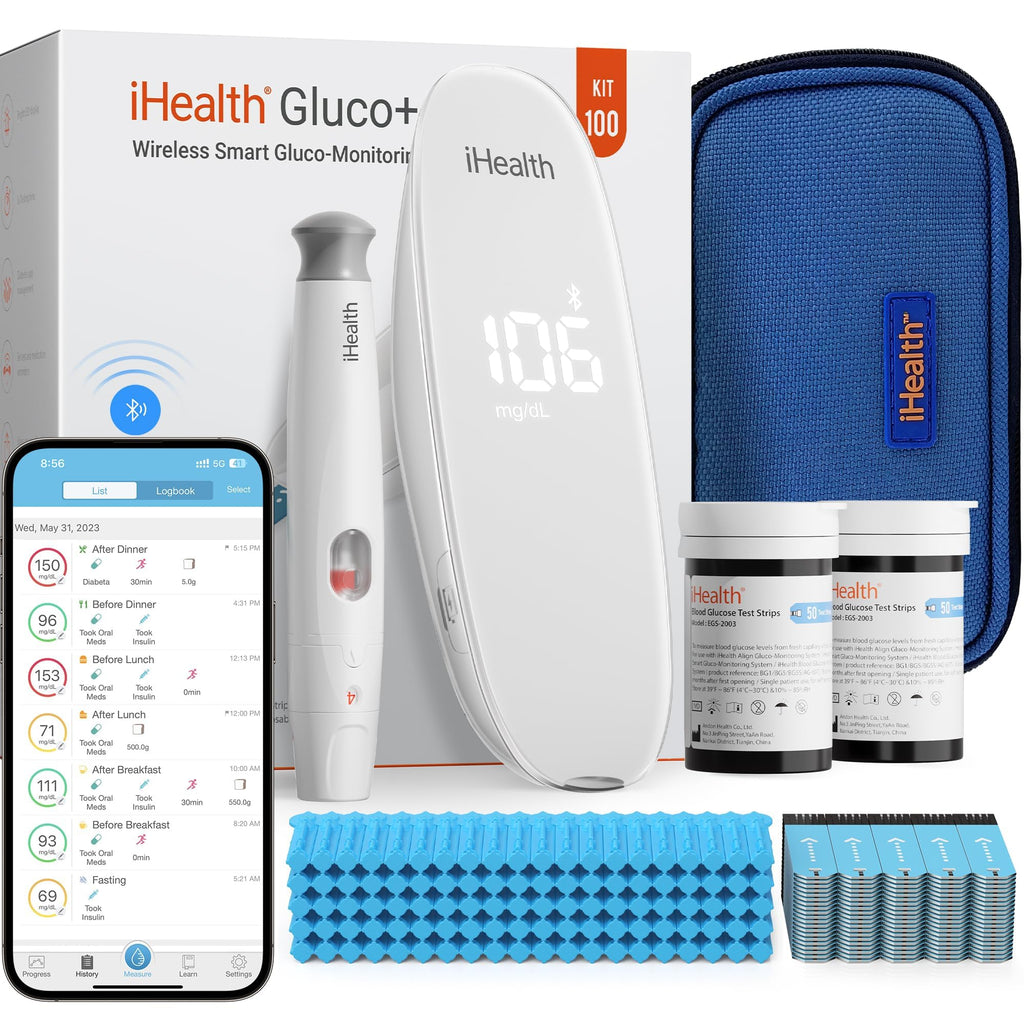 Wireless Blood Glucose Monitor Kit