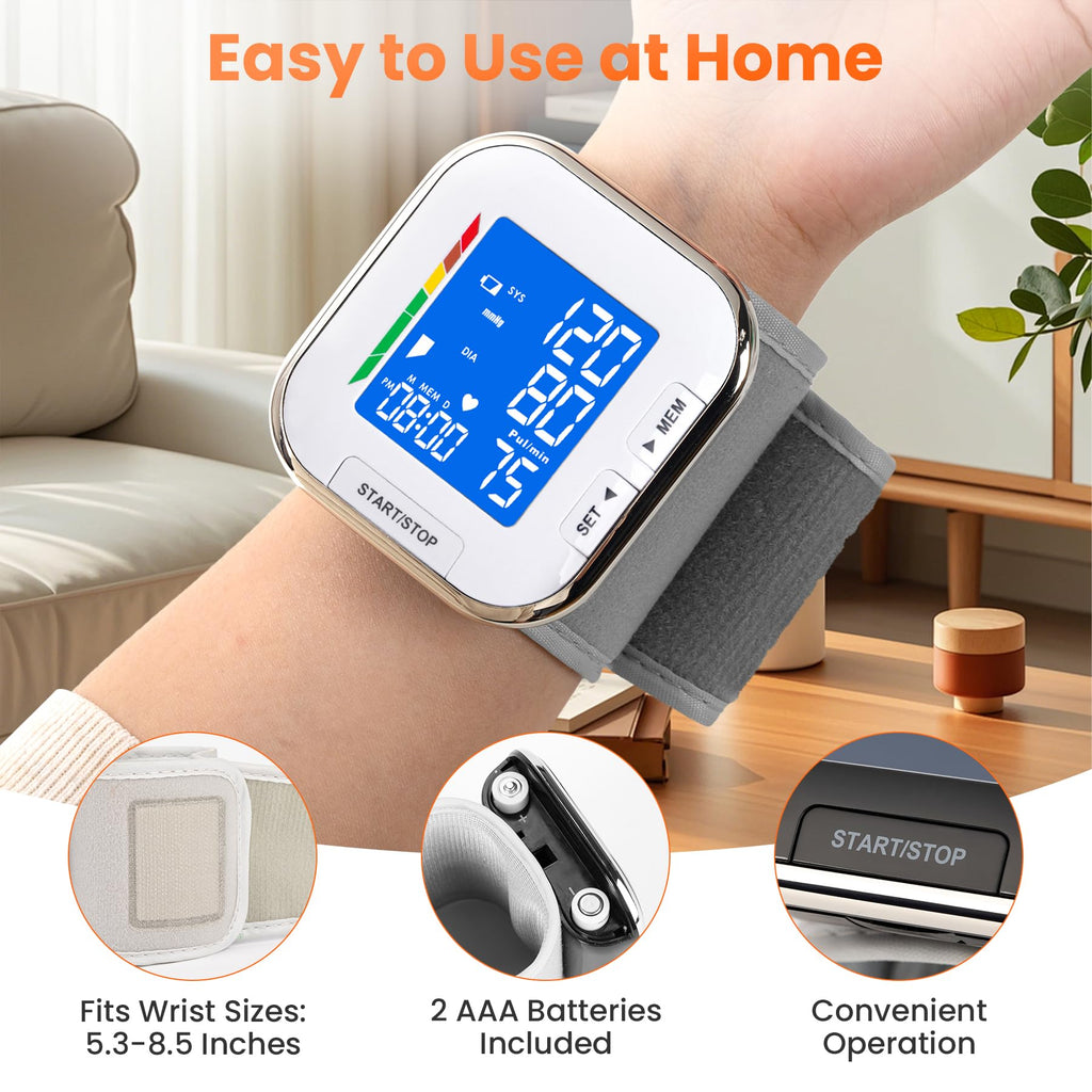 Wrist Blood Pressure Monitor