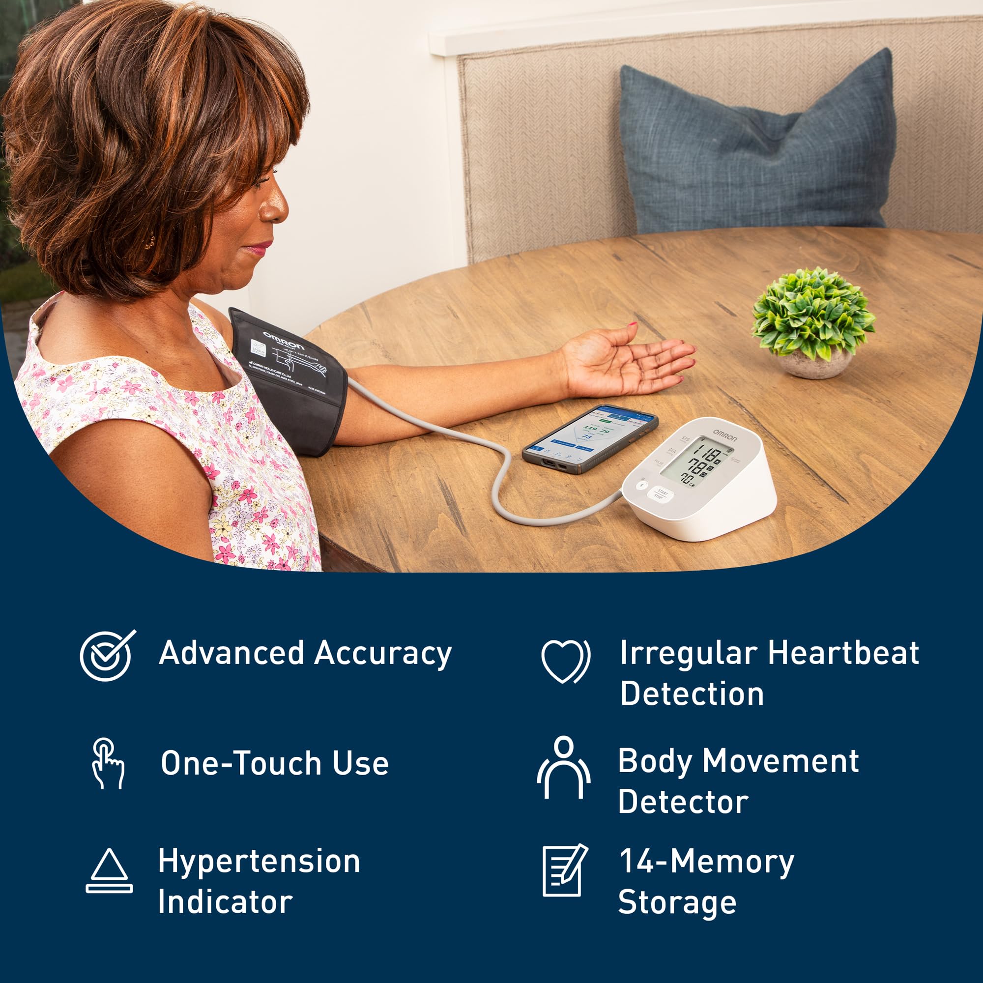 OMRON Bronze Blood Pressure Monitor
