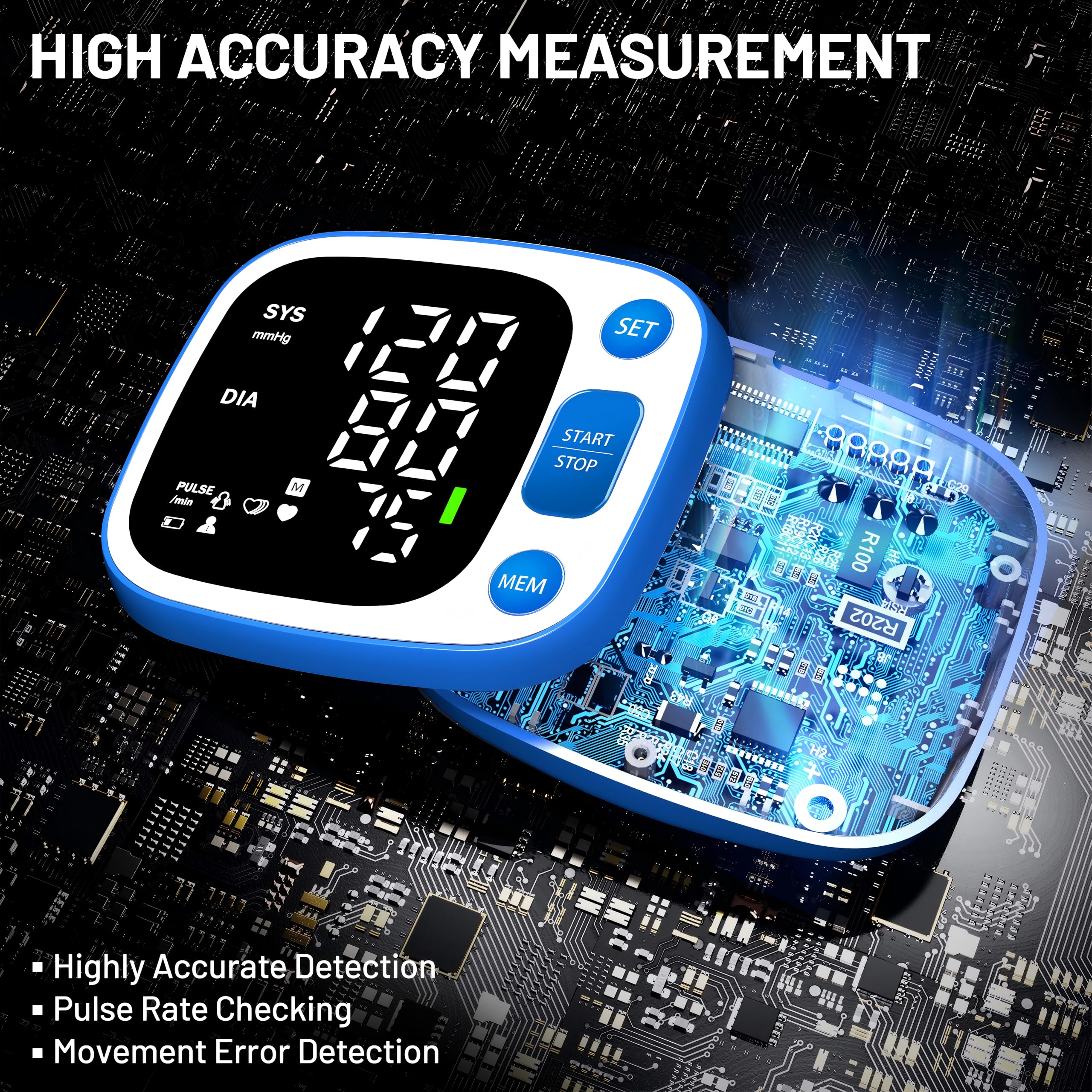 Wrist Blood Pressure Monitor
